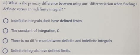 Solved What Is The Primary Difference Between Using Anti