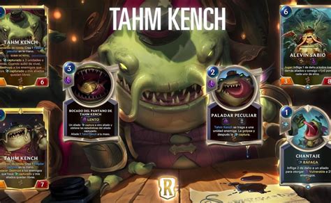 Legends Of Runeterra Todo Sobre Tahm Kench La Nueva Carta De Campeón