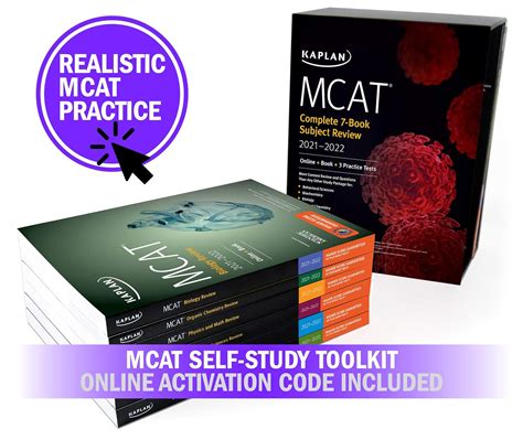 Mcat Self Study Toolkit 2021 2022 Kaplan Test Prep 9781506268293