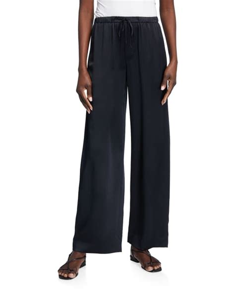 Vince Satin Pj Pants Neiman Marcus