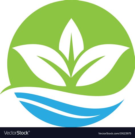 Green Tree Leaf Ecology Nature Icon Royalty Free Vector