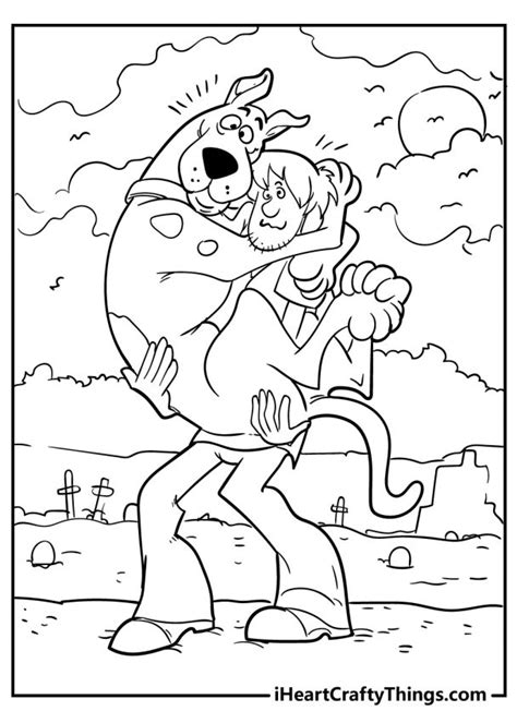 Scooby Doo Coloring Pages Free Printables