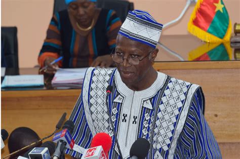 Burkina Premier ministre intégralité du discours sur la situation de