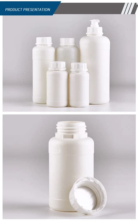 Round Fluorinated Ethylene Propylene Plastic Hdpe Bottles Buy Hdpe