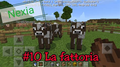 Minecraft ITA Nexia 10 La Fattoria Speedbuild Gameplay YouTube