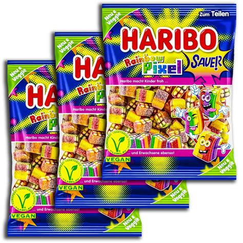 Er Set Haribo Rainbow Pixel Sauer X G Amazon De Lebensmittel