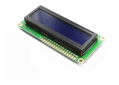 Display Lcd X Fundo Azul Arduino Rob Tica Eletr Nica Mercadolivre