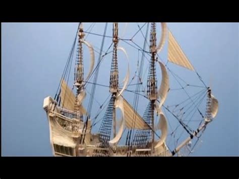 Cara Dia Menciptakan Model Kapal Dari Film Pirates Of The Caribbean