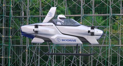 See Skydrives ‘flying Car Complete Its First Human Piloted Test