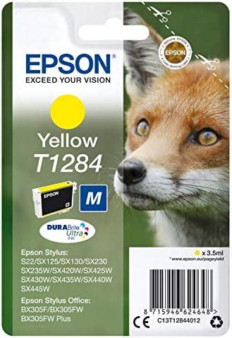 Epson Yellow Squirrel Genuine Claria Photo Hd Ink Cartridge