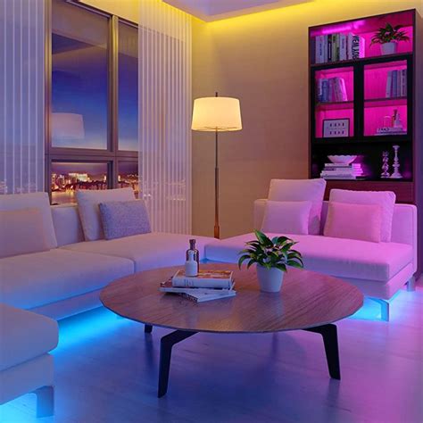 DAYBETTER Led Strip Lights Smart With App Control Remote 5050 RGB For