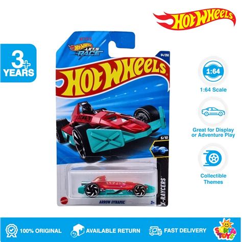 Hot Wheels Arrow Dynamic Red Lot C Shopee Malaysia