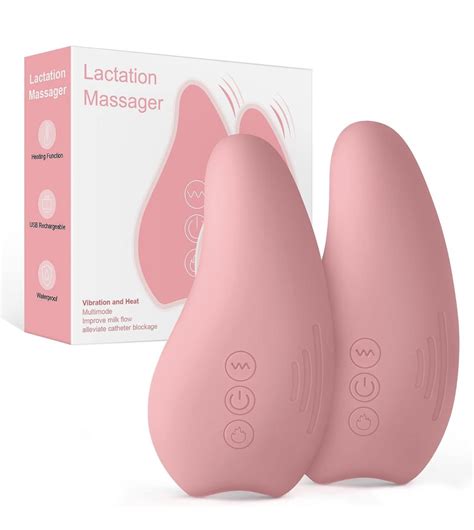 Lactation Massager Warm Breastfeeding Massage Machine Pumping