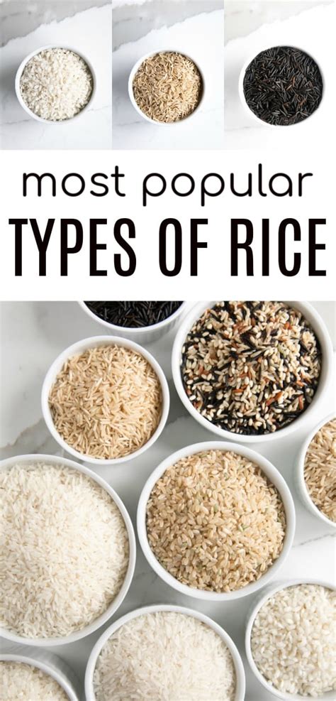 Different Types of Rice: Varieties and What to Do With Them - The ...