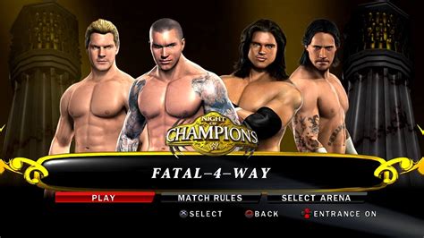 Wwe Smackdown Vs Raw Randy Orton Vs John Morrison Vs Chris