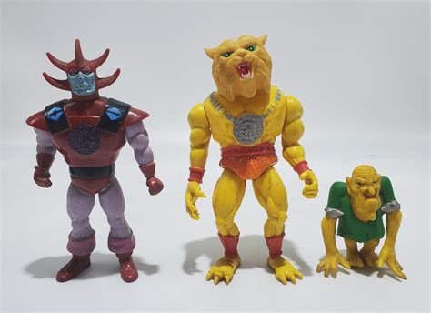 Galoob 1983 Blackstar Overlord Tongo And Demon Lot Of 3 Figures