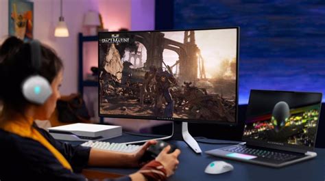 Le nouveau moniteur de jeu incurvé de Dell Alienware lance un écran QD