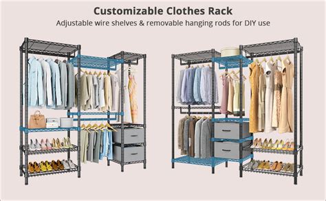 Mua Vipek V I Portable Closets Heavy Duty Clothes Rack Adjustable Metal