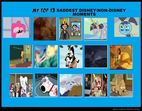 My Top 13 Saddest Cartoon Momments By Cartoonstar92 On Deviantart