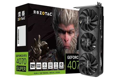 索泰 Geforce Rtx 4070 Super 12gb 悟空 Zotac