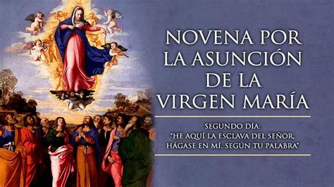 Novena Por La Asuncion De La Virgen Maria Dia Ap Stoles Del Santo