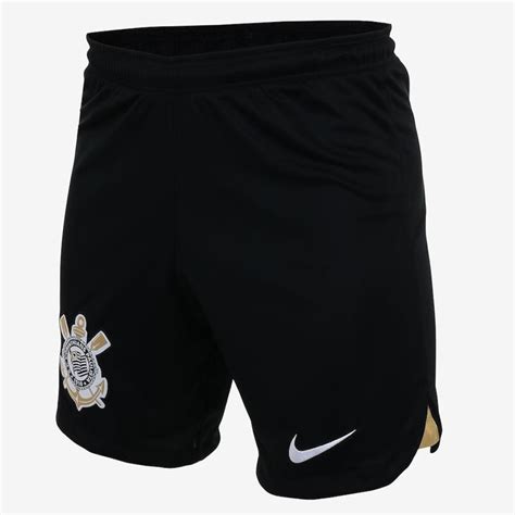 Calção do Corinthians I 22 23 Nike Torcedor Pro Masculino Centauro