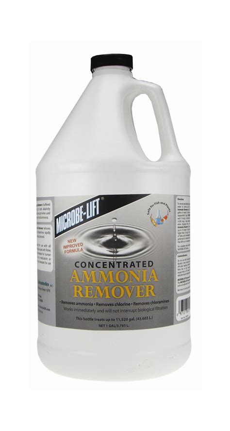 Microbe Lift Concentrated Ammonia Remover Gallon Bottle