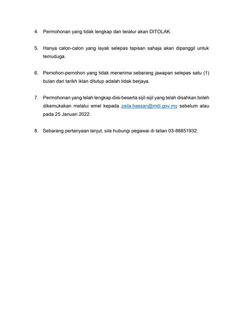 Iklan Jawatan Jabatan Insolvensi Malaysia Jobs Hub