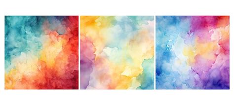 Premium Photo | Brushstroke watercolor texture background illustration colorful abstract paint ...