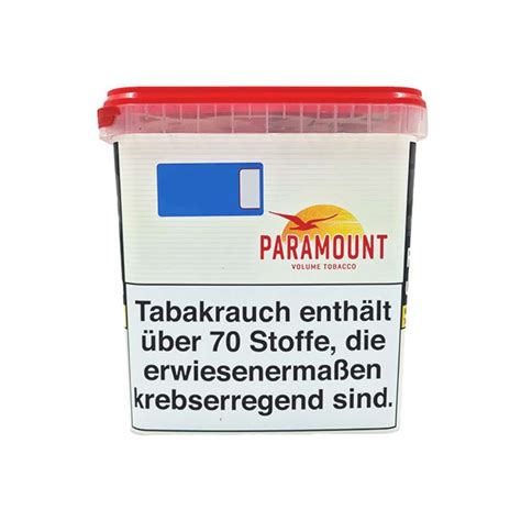 Paramount Volumentabak Eimer für 49 95 Zedaco de