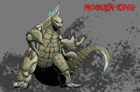 Mogura King Redesign By Erroseart On Deviantart Deviantart Godzilla