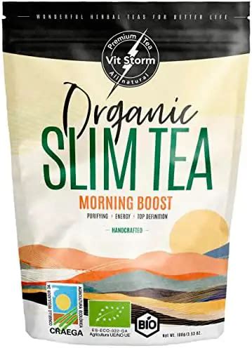 Slim Tea Morning Boost Energie Bio Th Minceur Bruleur De Graisse