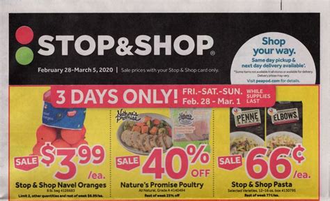 Stop And Shop Preview Ad For 228 Is Here Ads Shopping Trip Extreme