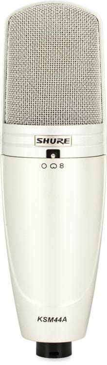 Shure KSM44A Large-diaphragm Condenser Microphone | Sweetwater