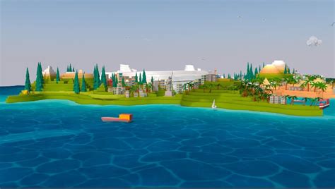 3D Model Cartoon Low Poly Earth World Map 2 VR AR Low Poly CGTrader