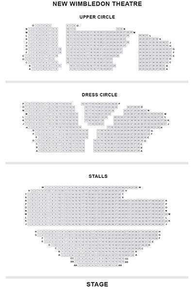 New Wimbledon Theatre Seating Plan | New Wimbledon Theatre