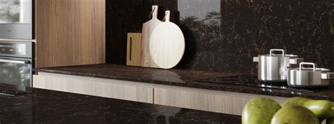 Caesarstone Woodlands Naturstein Risse