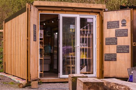 Shipping Container Conversions Ft Cladded Farm Shop Cs Case