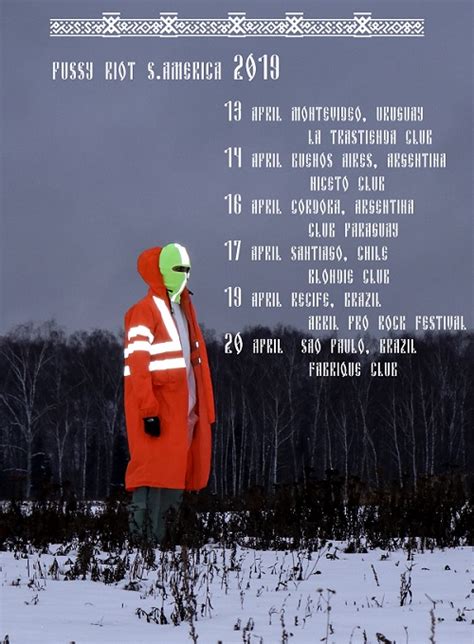 Música Rock Pussy Riot llega a la Argentina para dos shows en Niceto y Córdoba