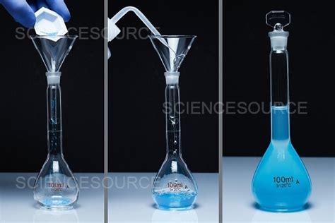 Preparation Of A Standard Solution Stock Image Science Source Images