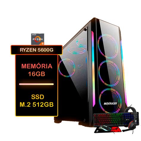 Pc Gamer Alletech Ryzen G Gb Ram Kabum