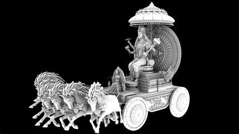 god surya bhagavan temple 3D model | CGTrader