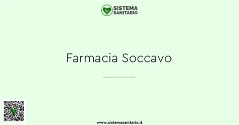 Farmacia Soccavo A Napoli Na Sistemasanitario It