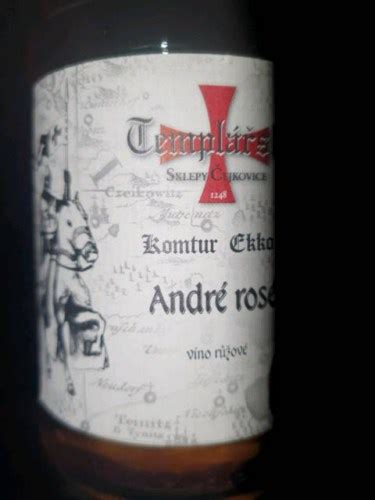 Templarske Komtur Ekko André Rosé Vivino Brasil