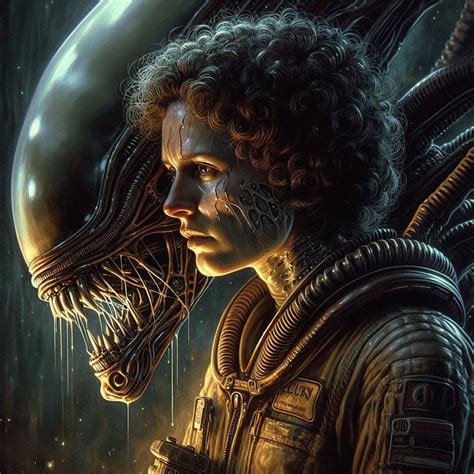 Alien Ripley by Solejob on DeviantArt