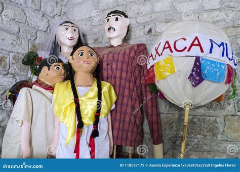 Marionetas Gigantes Tradicionales Oaxaca M Xico Fotograf A Editorial