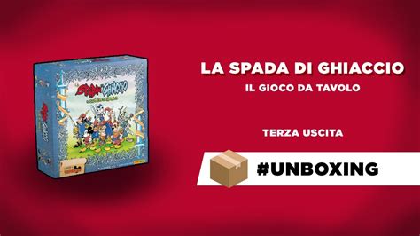 La Spada Di Ghiaccio Unboxing Youtube