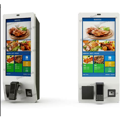 And Inch Android Automatic Touch Screen Kiosk Self Ordering