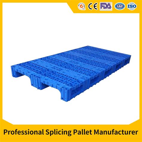 Three Runner Blue Hdpe Durable Rackable Single Face Grid Industry