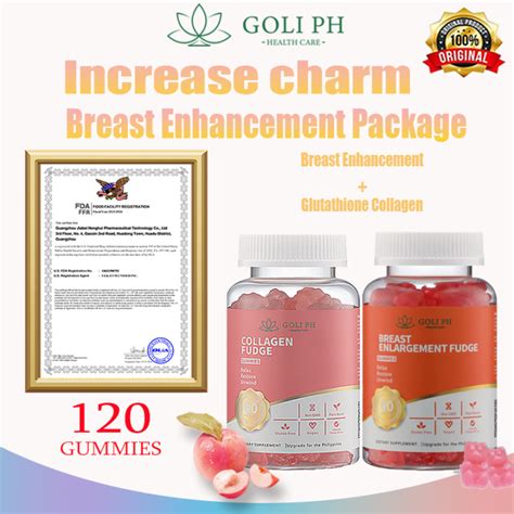 Goli Ph Glutathione Collagen Gummies Breast Enhancement Gummy Anti